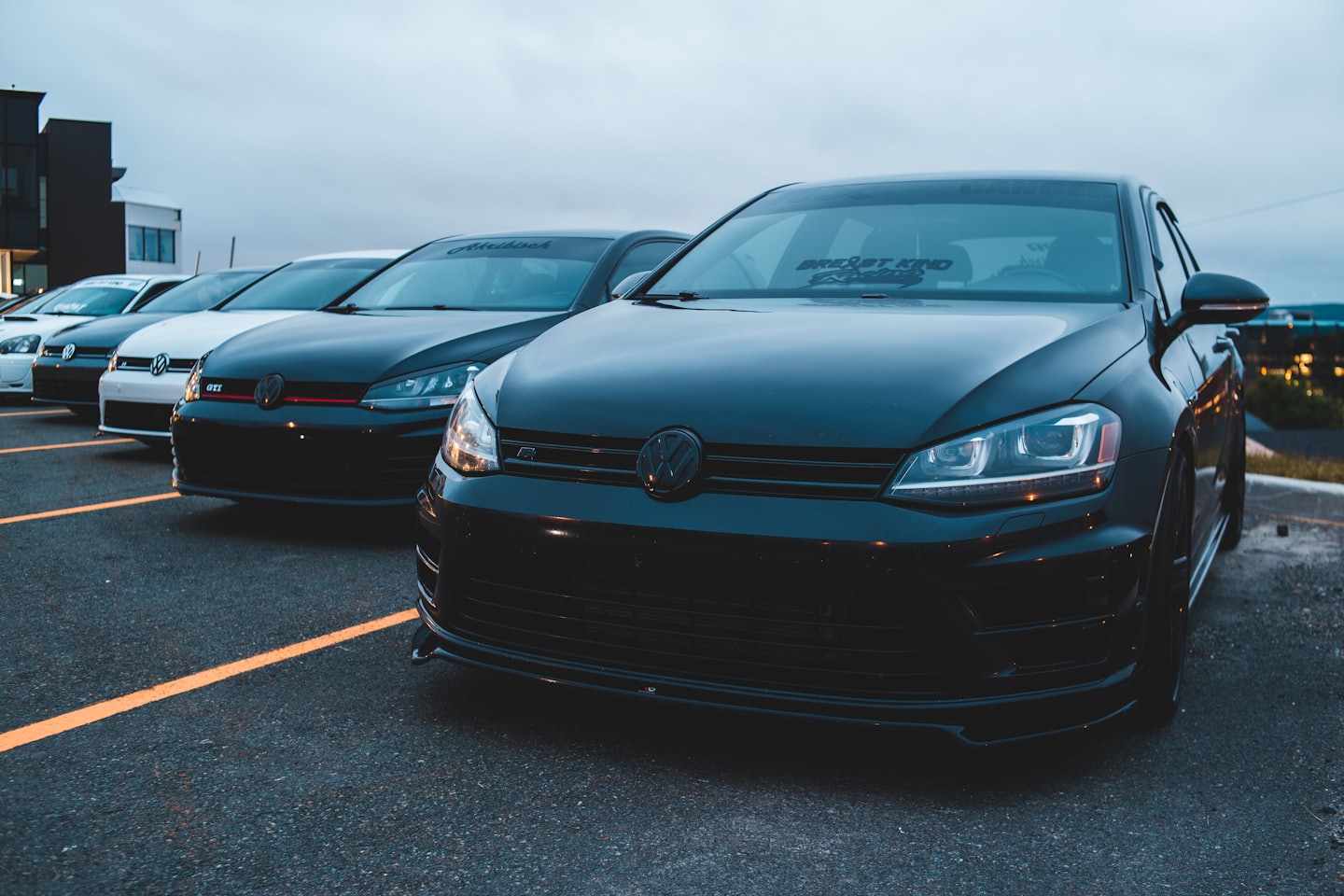 Golf GTI negro